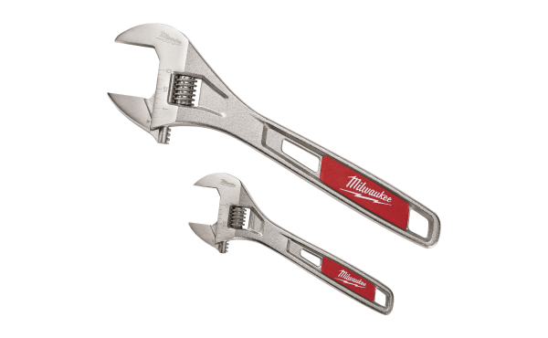 Milwaukee Adjustable Wrench Set (2-Piece)
