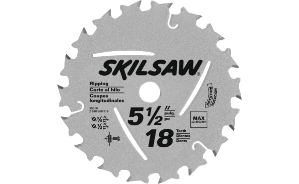 SKIL 5-1/2 In. 18-Tooth Ripping Circular Saw Blade