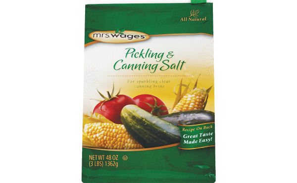 Mrs. Wages 48 oz. Canning & Pickling Salt