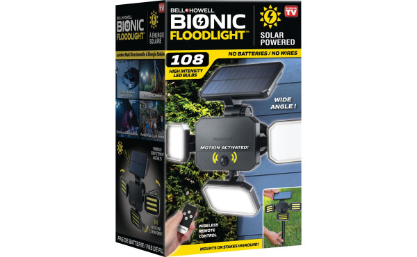 Bell+Howell Bionic Motion Activated Solar Floodlight