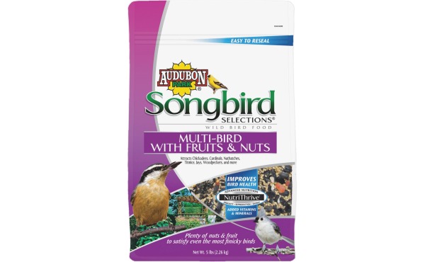 Audubon Park Songbird Selections 5 Lb. Fruit & Nut Wild Bird Seed